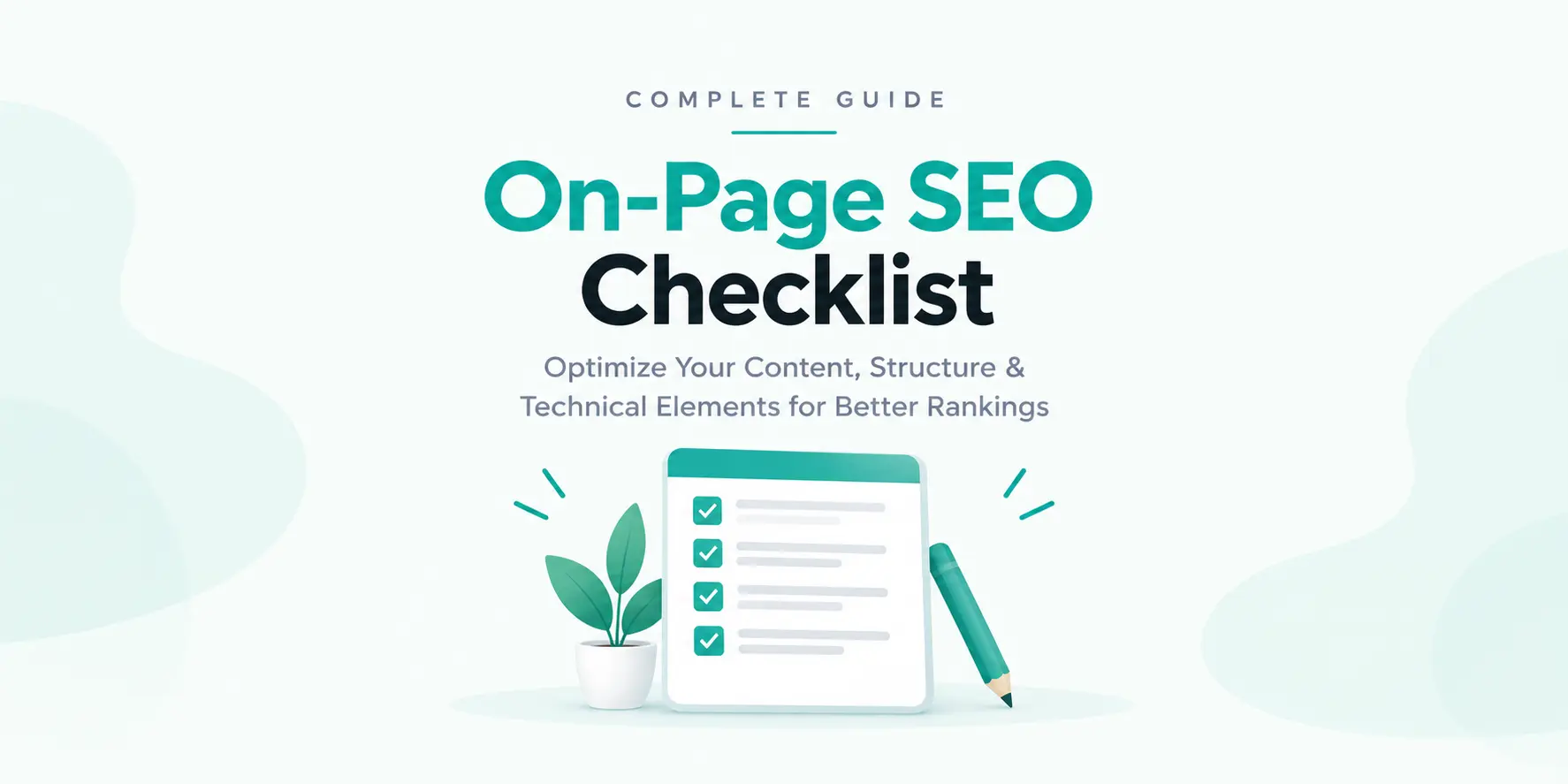 on-page seo checklist
